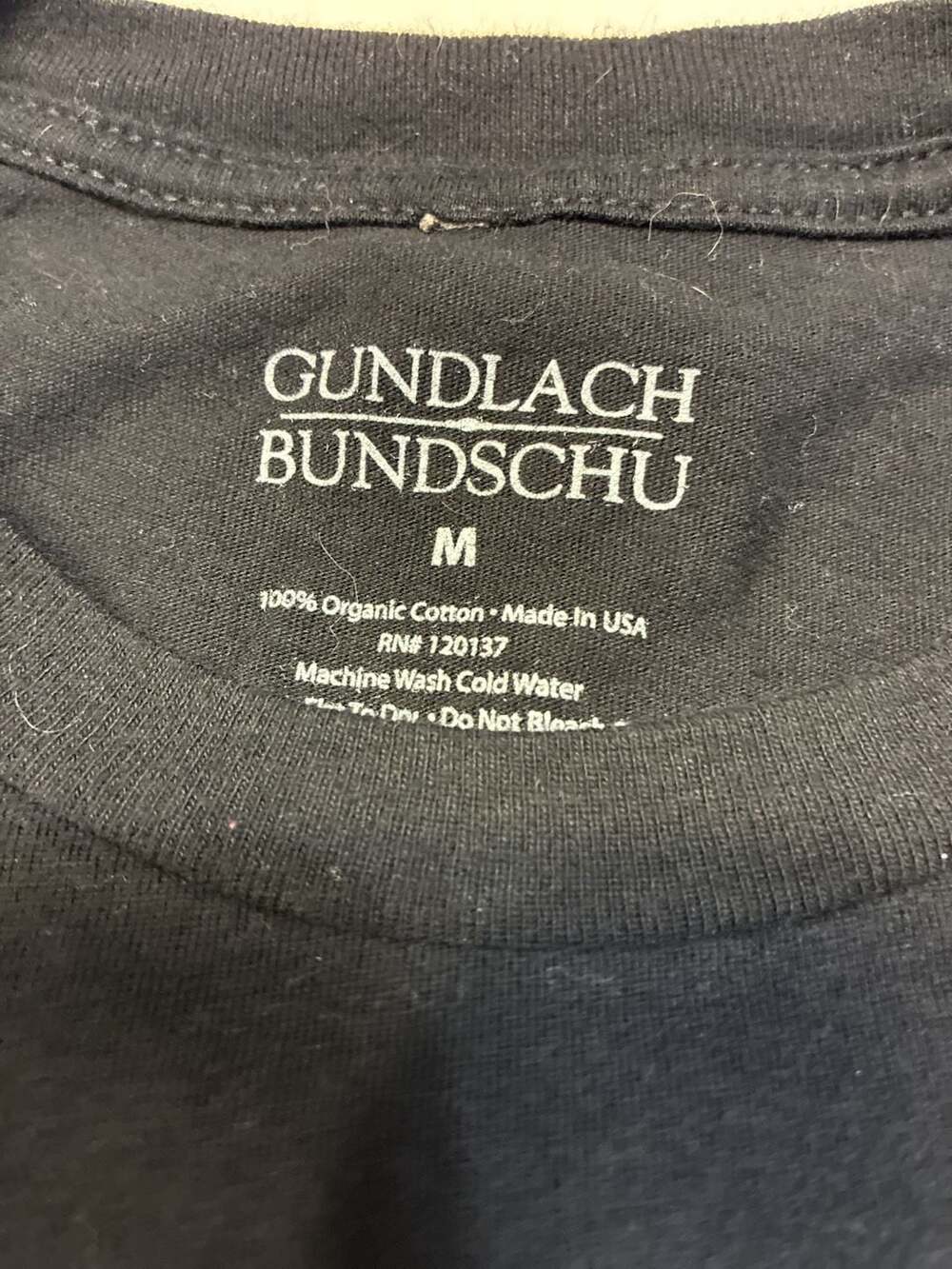 Gundlach Bundschu 'Gun-Bun' Logo Graphic T-Shirt - Picture 5 of 7